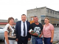 Вячеслав Шило принял участие в чествовании передовиков жатвы в Кореличском районе