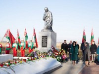 Владислав Голяк принял участие в республиканском автопробеге «За единую Беларусь» в память о хатынской трагедии