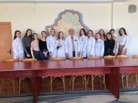Команда учащихся Гродненского медколледжа заняла первое место в олимпиаде по учебным дисциплинам цикла «Лечебное дело»