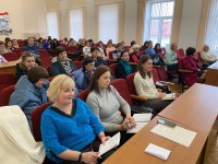 О результатах мониторинга в первичных профсоюзных организациях говорил Владислав Голяк в ходе семинара 