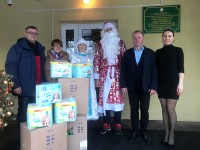 В день своего рождения 7-я поликлиника города Гродно сделала подарок детям из Дома ребенка