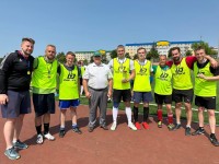 Команда Гродненского медуниверситета победила в областном турнире по мини-футболу среди работников здравоохранения