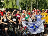 Более 100 гродненских медиков приняли участие в областном профсоюзном велопробеге