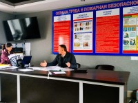 Техинспектор областного профсоюза здравоохранения в составе рейдовой группы работал на выезде в Гродненском районе
